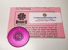Load image into Gallery viewer, EIP Positive Energy Purple Disc / Pendant