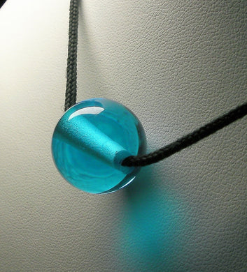 Blue - Bright Light Andara Crystal Simple Wear Pendant