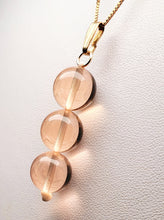 Load image into Gallery viewer, Peach Andara Crystal Pendant (3 x 12mm)