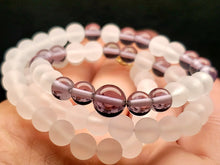 Load image into Gallery viewer, Purple Ray / Crown Chakra Andara Crystal Necklace