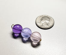 Load image into Gallery viewer, Pink Violet Healing Flame Andara Crystal Pendant 12mm