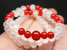 Load image into Gallery viewer, Red Ray / Root Chakra Andara Crystal Necklace