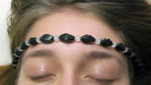 Load image into Gallery viewer, Shungite & Frosted Quartz Sinus Therapy Strand