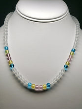 Load image into Gallery viewer, Three Fold Flame Andara Crystal Necklace