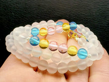 Load image into Gallery viewer, Three Fold Flame Andara Crystal Necklace