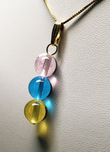 Load image into Gallery viewer, Three-Fold Flame Andara Crystal Pendant 10mm