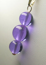 Load image into Gallery viewer, Violet Flame Andara Crystal Pendant (2 x 10mm, 1 x 12mm)