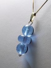 Load image into Gallery viewer, Violet Flame Andara Crystal Pendant (2 x 12mm, 1 x 14mm)