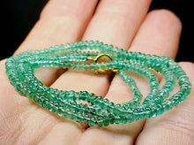 Load image into Gallery viewer, Emerald EO+ 2-3mm 18inch 20.15ct