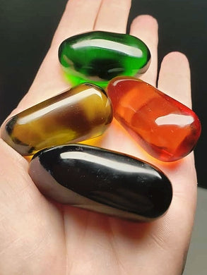 Andara Crystal Tumbled Bundle deep jewel tones
