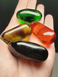 Andara Crystal Tumbled Bundle deep jewel tones
