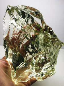 Gold - Light Traditional Andara Crystal 1.23kg