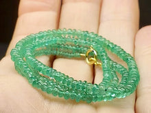Load image into Gallery viewer, Emerald EO 2-3.5mm 17inch 25.2ct
