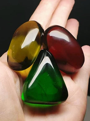 Andara Crystal Tumbled Bundle deep jewel tones
