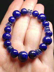 Thyroid Therapy Tool - Natural Lapis Lazuli with Kyanite