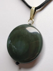 Obsidian - Rainbow Therapeutic Pendant C