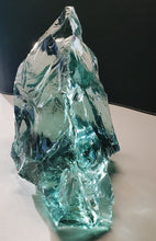 Load image into Gallery viewer, Aqua with touch Silver Traditional Andara Crystal 2.14kg