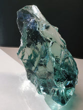 Load image into Gallery viewer, Aqua with touch Silver Traditional Andara Crystal 2.14kg