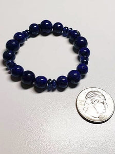Thyroid Therapy Tool - Natural Lapis Lazuli with Kyanite