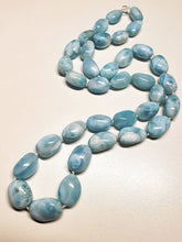 Load image into Gallery viewer, Larimar EO++ pebble 23.5inch 418.9ct