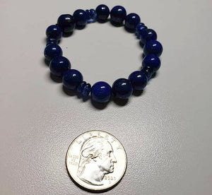 Thyroid Therapy Tool - Natural Lapis Lazuli with Kyanite