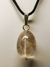 Load image into Gallery viewer, Quartz - Rutilated Therapeutic Pendant 28.7ct