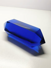 Load image into Gallery viewer, Blue Double Terminated Polished Andara Crystal Wand 284g A