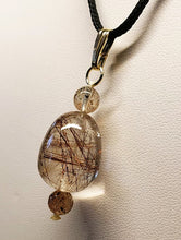Load image into Gallery viewer, Quartz - Rutilated Therapeutic Pendant 30.7ct