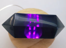 Load image into Gallery viewer, Purple Double Terminated Polished Andara Crystal Wand 306g