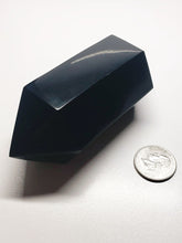 Load image into Gallery viewer, Purple Double Terminated Polished Andara Crystal Wand 306g