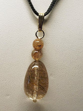 Load image into Gallery viewer, Quartz - Rutilated Therapeutic Pendant 31.3ct