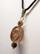 Load image into Gallery viewer, Quartz - Rutilated Therapeutic Pendant 31.7ct