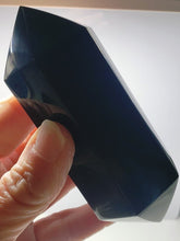 Load image into Gallery viewer, Purple Double Terminated Polished Andara Crystal Wand 310g