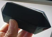 Load image into Gallery viewer, Purple Double Terminated Polished Andara Crystal Wand 326g*