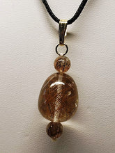 Load image into Gallery viewer, Quartz - Rutilated Therapeutic Pendant 33.9ct