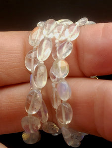 Moonstone - Madagascar Rainbow Flash EO+ oval 17.75inch