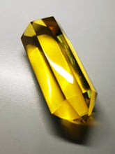 Load image into Gallery viewer, Yellow - Golden Double Terminated Polished Andara Crystal Wand 346g*
