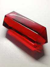 Load image into Gallery viewer, Red - Deep Double Terminated Polished Andara Crystal Wand 356g*