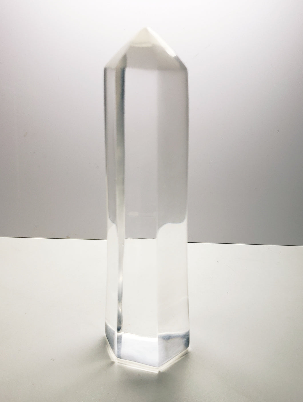 Clear (rare) Andara Crystal Generator 6.3inch