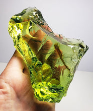 Load image into Gallery viewer, Green - Light Traditional Andara Crystal 418g