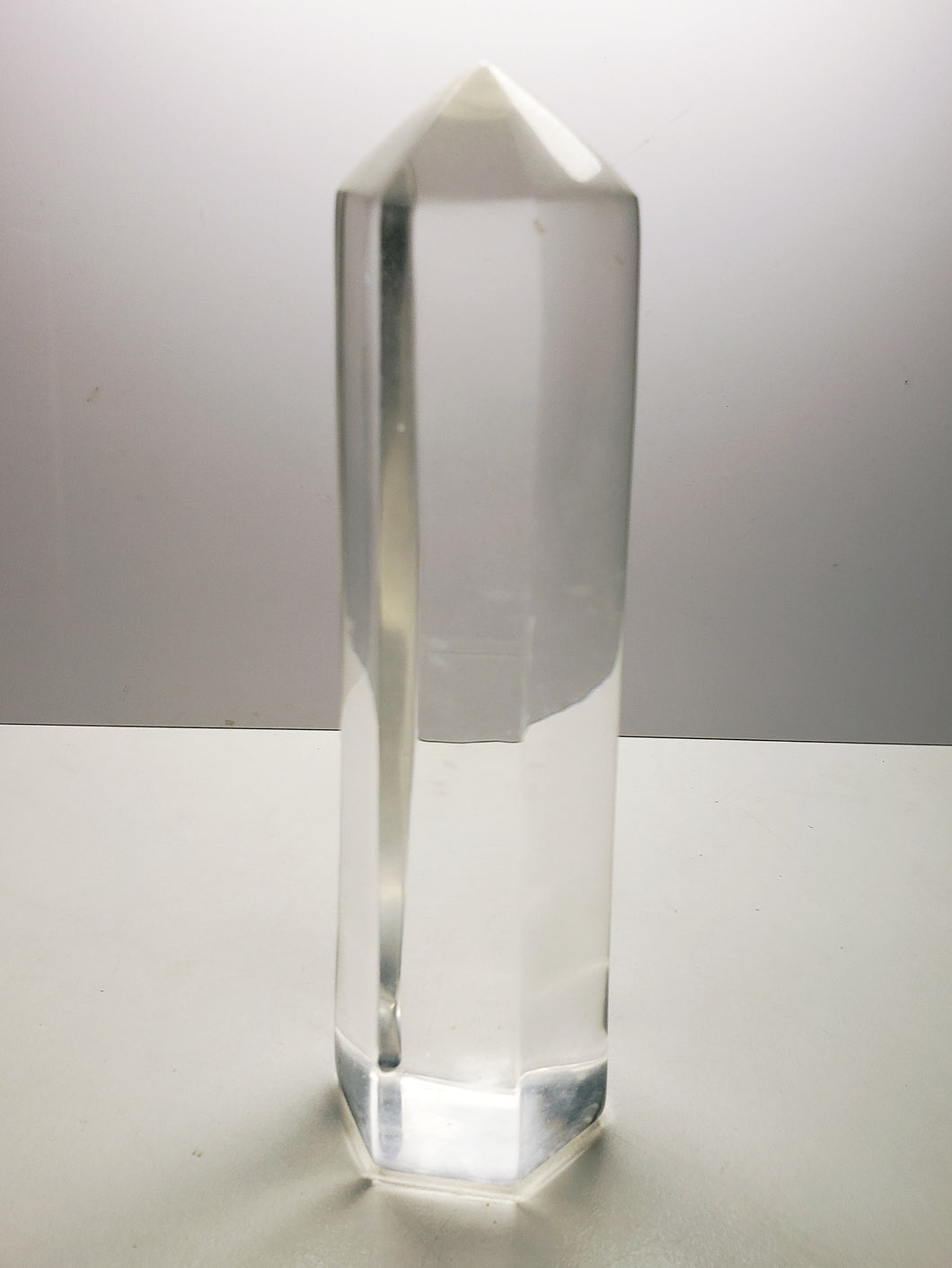 Clear (rare) Andara Crystal Generator 6.3inch