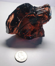 Load image into Gallery viewer, Rose Gold DEEP Traditional Andara Crystal 432g