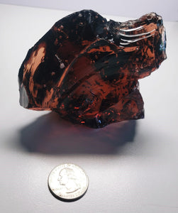 Rose Gold DEEP Traditional Andara Crystal 432g