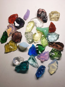 Traditional Andara Crystal Bundle - 28 pieces - 438g