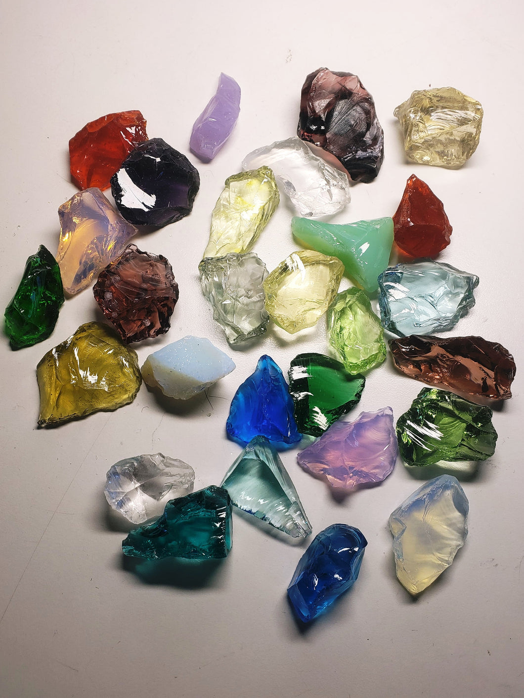 Traditional Andara Crystal Bundle - 28 pieces - 438g