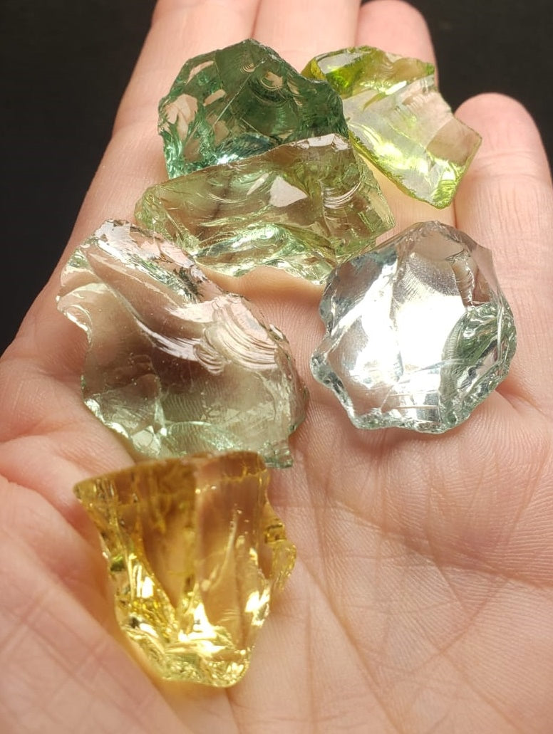 Traditional Andara Crystal Bundle - 6 pieces - 44.35g