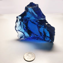Load image into Gallery viewer, Blue (Sapphire Elestial) Traditional Andara Crystal 466g
