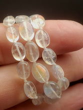 Load image into Gallery viewer, Moonstone - Madagascar Rainbow Flash EO+ oval 18.75inch