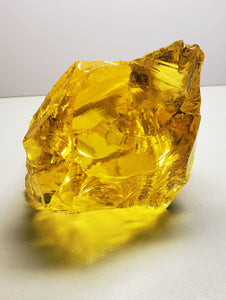 Yellow - Golden Traditional Andara Crystal 486g