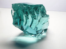 Load image into Gallery viewer, Aqua Blue Traditional Andara Crystal 498g